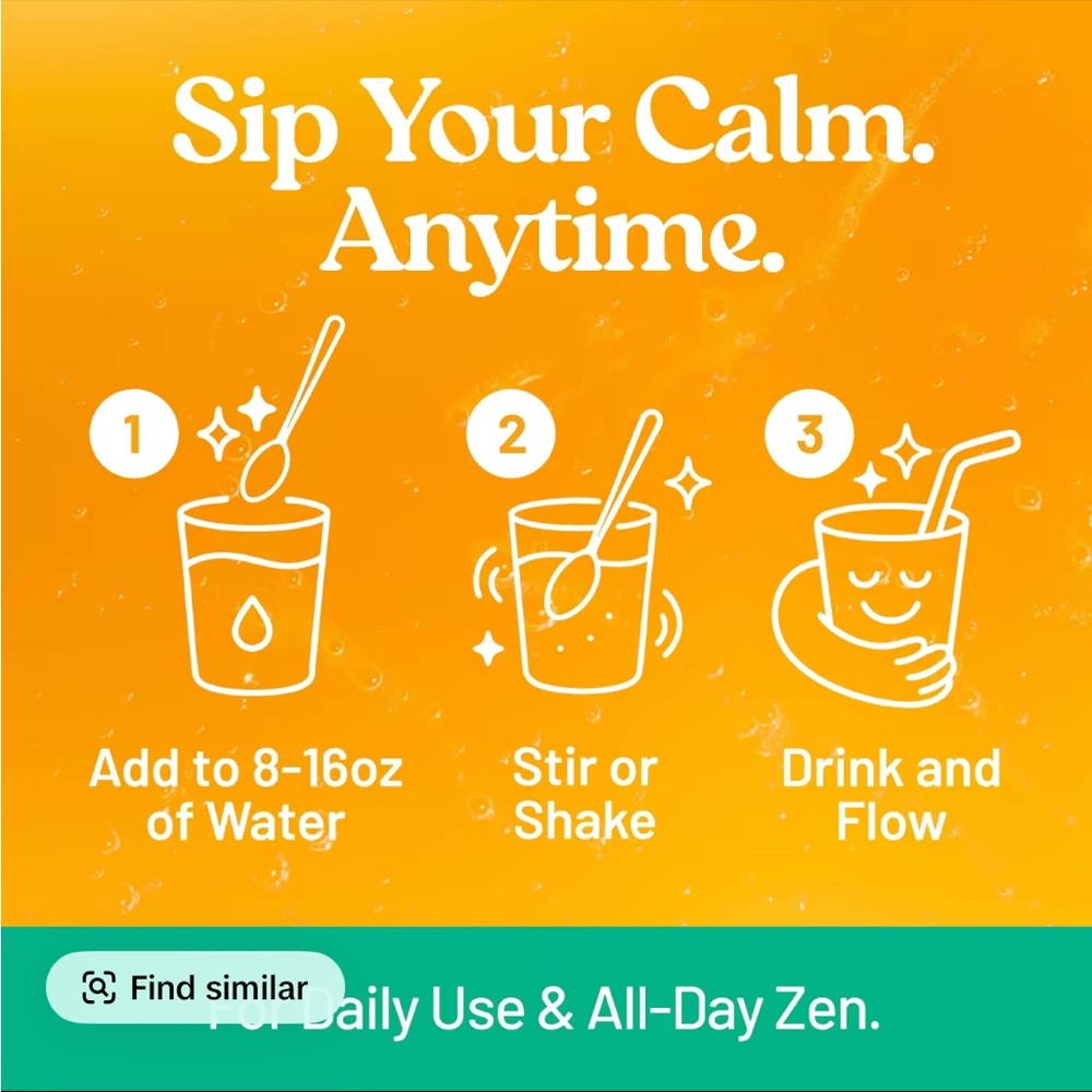 Third Nature Calming Drink Mix with Magnesium Glycinate - Picture 5 of 6